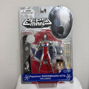 フィギュア [ランクB] ペプシマン (ファースト) +スノーボードキット 「ペプシマン」 ウルトラフリーポーズフィギュア