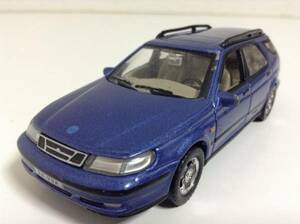 SAAB サーブ 9-5エステート 2.3t 2.3TS 3.0t 前期型 1997年式~ 1/43 約11.1cm ミニカー ホンウェル ドア開閉 送料￥390