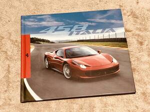 ◆◆◆【送料無料】Ferrari フェラーリ 458イタリア◆◆ハードカバー仕様 厚口カタログ 2009年発行◆◆◆