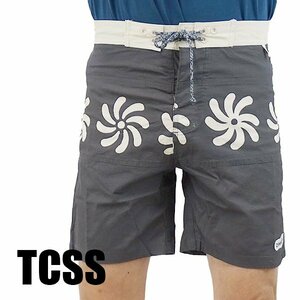 新品未使用 28インチ TCSS DAISY TRUNK BOARDSHORTS PHANTOM 男性用水着_海パン/海水パンツ メンズ サーフパンツ