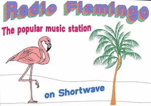 BCL★ベリカード★オランダフリーラジオ★Radio Flamingo＋おまけ★National★COUGAR★クーガ118★RF-1180テクニカルガイド付