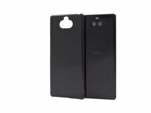 Xperia 8 SOV42/SOV42 ポリカボネート エクスペリア エクスペリア PC ハードケース カバー ブラック 黒色