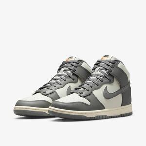 ★ Nike Dunk High Retro SE VNTG ナイキ ダンク ハイ レトロ ヴィンテージライトボーンアンド タンブルドグレー　29cm US11 新品未使用