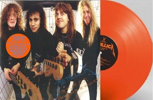 Metallica　メタリカ　The $5.98 E.P. - Garage Days Re-Revisited　限定 重量盤 オレンジカラーヴァイナル仕様 12”レコード