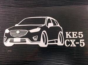 CX-5 車体ステッカー マツダ KE5 KE2 車高短仕様