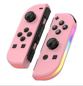 Switch Joy-Con 互換 パステルピンク