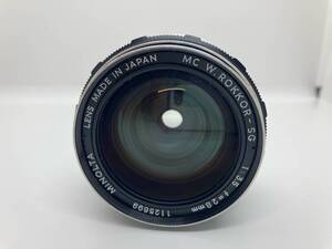 ☆美品★　ミノルタ　MINOLTA MC ROKKOR F3.5 28mm　L８ ♯3000