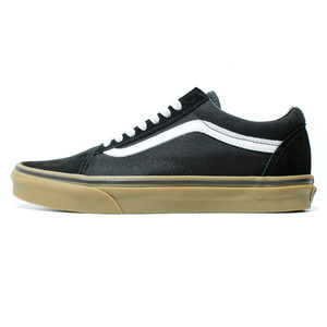 新品 VANS バンズ US アメリカ企画 オールドスクール ブラック/ガムソール OLDSKOOL ヴァンズ スニーカー メンズ US7.5（25.5cm）