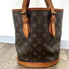 LOUIS VUITTON トートバッグ モノグラム バケットPM