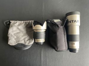 中古品☆ペンタックス SMC PENTAX-FA 1:4.5 300㎜ IF&ED / SMC PENTAX FA F3.8-5.6 28-200mm ジャンク カメラレンズ カビあり