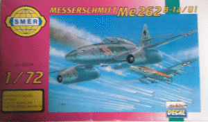 SMER/1/72/ドイツ空軍メッサーシュミットMe-262 B-1a/U1複座ジェット戦闘機/未組立品