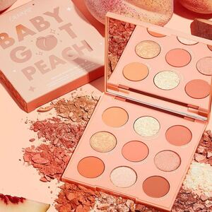 ColourPop Baby Got Peach カラーポップ アイシャドウアイシャドウパレット メイク　アイメイク　桃色　パステルカラー　ピンク