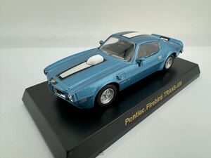 1/64 京商 USA スポーツカー 2 ポンティアック　ファイヤーバード　トランザム　Pontiac Firebird TRANS-AM 水色　ライトブルー