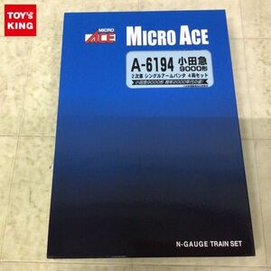 1円〜 動作確認済 マイクロエース Nゲージ A-6194 小田急9000形 2次車 シングルアームパンタ 4両セット