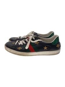 GUCCI◆ローカットスニーカー/US8/BLK/386750