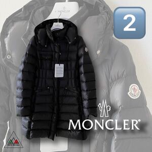 サイズ2 Moncler Hermine black エルミンヌ　ブラック　