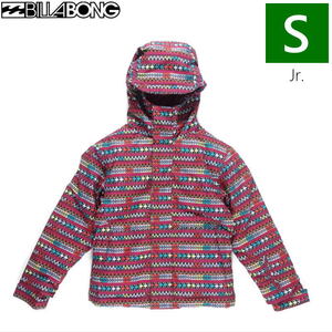 ○BILLABONG SHELLY JKT BLK ビラボン (Sサイズ-8才-128cm) スノーボード 雪遊び ウェア スキー 型落ち