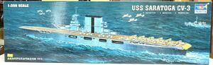 【未組立】 トランペッター 1/350 アメリカ海軍 航空母艦 CV-3 サラトガ ITEM NO.05607 TRUMPETER USS SARATOGA