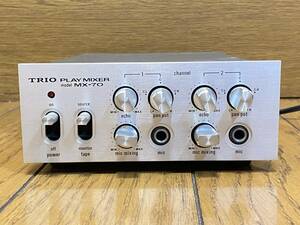 TRIO トリオ PLAY MIXER model MX-70 プレイミキサー 【整4-29-6】