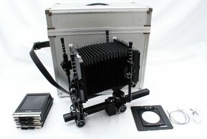 【美品 動作確認済】CAMBO カンボ SC +Fidelity Elite 4x5 Film Holder + cambo lensboard 2074624