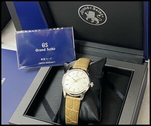 未使用 グランドセイコー SBGW281 手巻き (9S64-00Z0) 腕時計 エレガンスコレクション GS 裏スケ 晩冬モデル