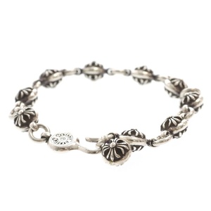 CHROME HEARTS クロムハーツ NO2 BALL #2クロスボール シルバーブレスレット