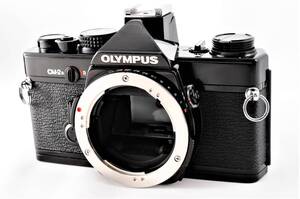 OLYMPUS OM-2n ブラック ボディ シャッター切れ、露出計動作しました。概ねキレイです。