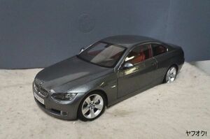 BMW 3シリーズ クーペ E92 1/18 ミニカー 京商 グレイ