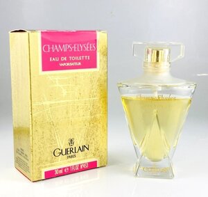 【77】1円～ 香水 長期保管品 GUERLAIN ゲラン CHAMPS-ELYSEES シャンゼリゼ オードトワレ 箱付き ブランド ※残量はお写真でご確認下さい