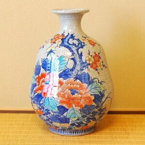 古伊万里・虎仙・花瓶・No.170430-07・梱包サイズ100