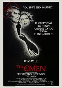 海外ポスター『オーメン』（The Omen）1976 （Style F）★ダミアン/666/サタニズム/グレゴリー・ペック/ホラー映画