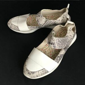 クラークス/clarks★ベルクロサンダル【5.5/24.0/クレー系/GRAY】マジックテープ/Shoes/sandal◆Q-226