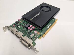 簡易チェック済み グラフィックボード Quadro K2000 2GB GDDR5 2GB