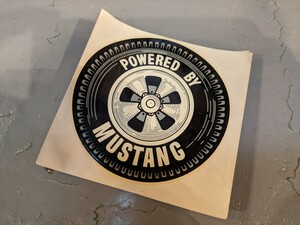 DEADSTOCK！ 60年代 水貼り MUSTANG マスタング ステッカー FORD フォード VINTAGE ビンテージ ホットロッド HOTROD アメ車 工具箱 などに!