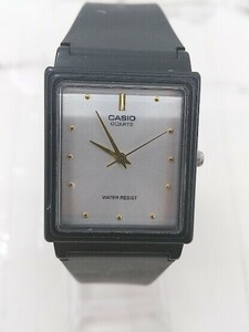 ◇ CASIO カシオ MO-38 動作未確認 クォーツ式3針 アナログ 腕時計 ウォッチ ブラック レディース P