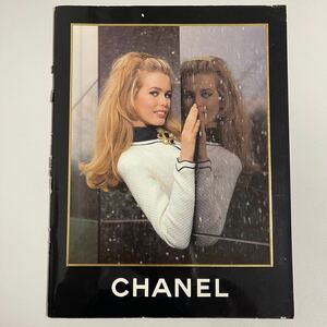 希少 CHANEL シャネル ヴィンテージ カタログ fall-winter 1992-1993 collection レア クラウディアシファー 希少