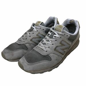 AJ554 newbalance ニューバランス WR996 レディース スニーカー US7 24cm D グレー ゴールド