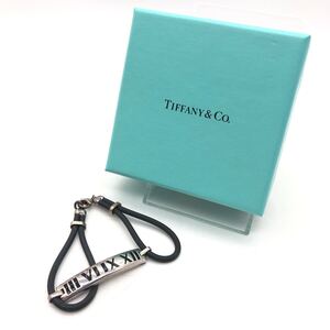 TIFFANY&Co ティファニー ブレスレット アクセサリー アトラス シルバー ラバー 925 レディース 箱