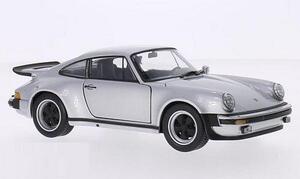 1/24 ポルシェ Porsche 911 Turbo 3.0 1974 930 ターボ 銀 Welly 梱包サイズ60