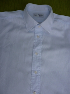 Maker’s Shirt 鎌倉　メーカーズシャツ鎌倉　シャツ 淡いブルー　セミワイド　クラシックフィット　日本製 　17 - 33 1/2 　４３－８５
