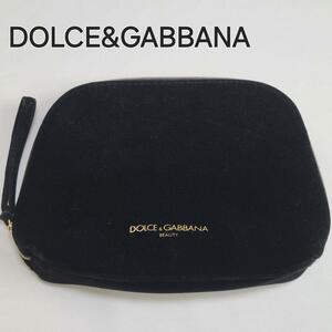 DOLCE&GABBANA ドルガバ ポーチ 化粧 小物入れ ブラック