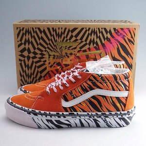 未使用品 VANS VAULT × ARIES UA OG SK8-MID LX TIGER BRIGT US5.5 23.5cm バンズ ヴォルト アリーズ