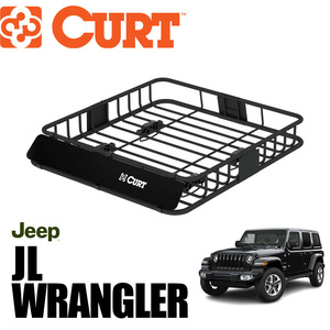 [CURT(カート)正規代理店]ルーフラック/ルーフキャリア クロスバーは丸形・楕円・四角対応 Jeep Wrangler ジープ ラングラー JL/18115