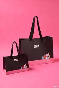 BTS 防弾少年団 SAMANTHA SILVA BT21ショッパー SAMANTHAVEGA BT21ショッパー(M) 2枚セット サマンサベガ サマンサシルヴァ LINEフレンズ