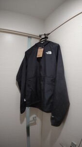 新品 未使用 タグ ノースフェイス NORTH FACE Tech Wind Hoodie ナイロン ジャケット NP02414Z フード マウンテン パーカー テック 山 黒 