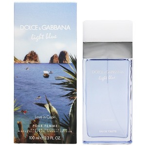 ドルチェ＆ガッバーナ ライトブルー ラブ イン カプリ EDT・SP 100ml 香水 フレグランス LIGHT BLUE LOVE IN CAPRI DOLCE＆GABBANA 未使用