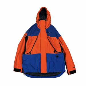 90s Nike ACG マウンテンパーカー ナイロン vintage ビンテージ　シェル　97年　スノーボード　ストリート　ニューヨーク　古着