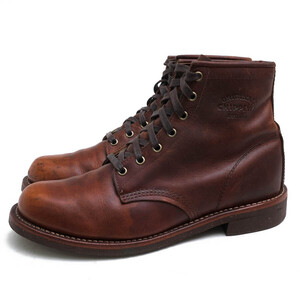 CHIPPEWA チペワ ワークブーツ 1901M26 6inch Utility Boots 6インチ ユーティリティーブーツ フルグレインオイルドレザー 牛革 サービス