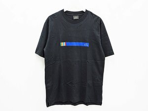 ◇【PS Paul Smith ピーエス ポールスミス】ロゴプリント 半袖Tシャツ ブラック M