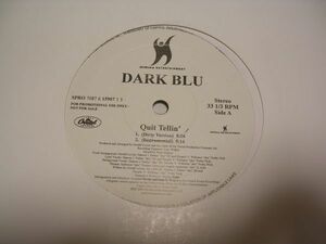 ●R&B 12inch●DARK BLU / QUIT TELLIN